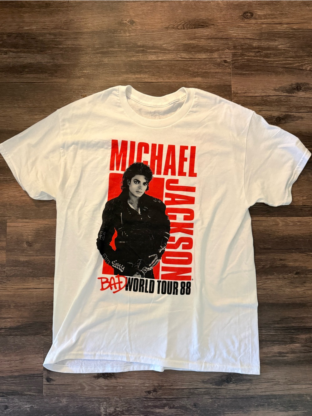Michael Jackson Bad tour shirt
